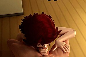 3D Compilation - Redhead Getting Banged All Over the House