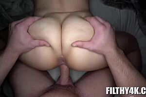 Bratty stepsister sneaks into bed with peter green and melody foxx