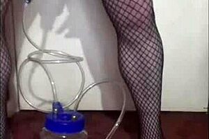 hey, ever tried a portable cow milking machine on someone wild?