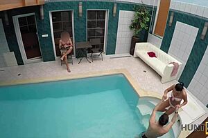 want to lick that teen pussy in the hidden pool?