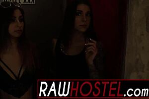 Man, these hot dolls are getting their tight asses eaten up in hardcore style