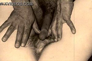 Vintage interracial foursome action