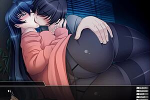 Taimanin Asagi 3 Handjob Game with Black Characters