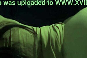 The asian woman bends over for doggystyle