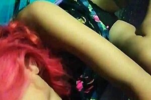 i'm giving a blowjob and playing in the hammock, oh shit