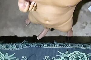 intrusive guy appears and fucks pussy after clothes ripped in anal