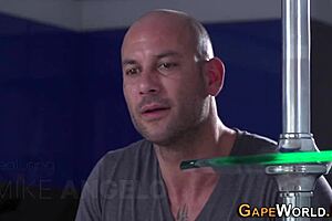 Europeans ass gets cum filled by long shlong 😈