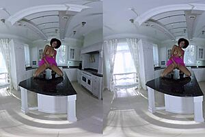 vrpornjack com - chocolate candy girl spreads for you in virtualreality