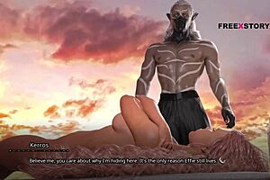 Atlas enjoys threesome sex with Leyala and Naya in the game