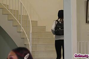 Chanel preston gets aroused seeing gianna dior naughty lesbian tits and fingering