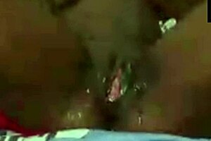 cyndy blackslave - cam session with master - tits and squirt.