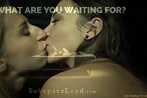 submissive mouth drilled in tight bondage straps