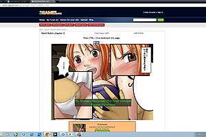 nami from one piece engages in hentai sex scene with intense action