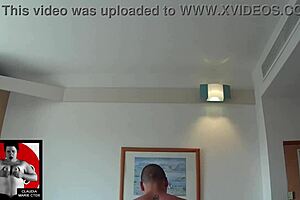 Shibari and submission session with a woman in a hotel setting