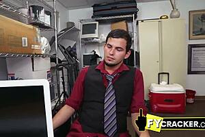 ultimate blowjob on monster cock in gay flame