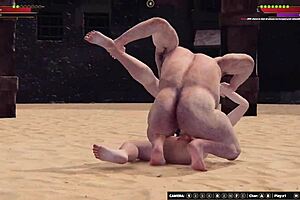 ethan vs desa ii naked fighter 3d