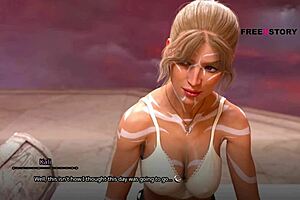 Atlas enjoys threesome sex with Leyala and Naya in the game