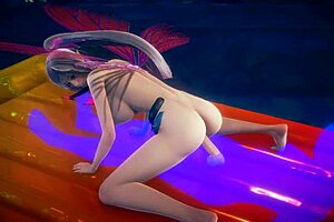 Plumeria Feels Intense Pleasure in Hard Sex.