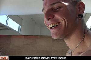 i got tricked into a horny raw spa threesome with latinos