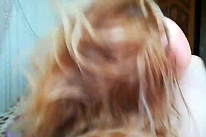 Blonde Enjoys Rimming And Swallowing Cum