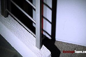 in the dark bondage session