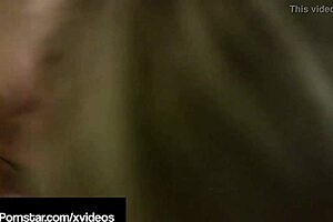 curvy blondes siri pornstar licks big tits and ass in emotional masturbation