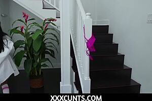 stepdaughter's a bratty little tease - sadie pop