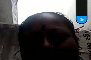 Indian wife with big tits relaxes