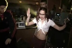 college sluts ride dicks as others watch 😏