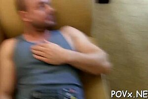 i fill the tight holes of this lustful girlie with jizz, rough blowjob and sucking