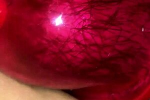 Hey neighbor, ever seen a wife pump her swollen pussy like this?