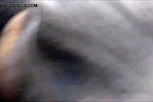 closeup of chunky bbw sucking cock with big tits and ass in pov