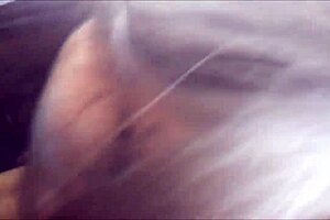 closeup of chunky bbw sucking cock with big tits and ass in pov