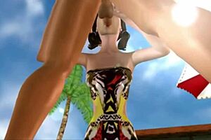 In 3D porn house game, busty MILF SMASHES hard