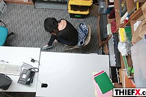 Teen 18+ thief Penelope Reed caught in stiff office case