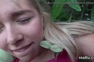 Wow, this Czech teen got seduced at the mall and drilled POV! 😍