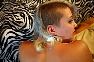 Shemale Fucks Chick with Cumshot, Squirting, Anal, and Blowjob in Crossdressing Amateurs.