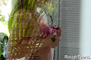 (Audrey Royal's intense bondage experience with a well end......endowed partner)