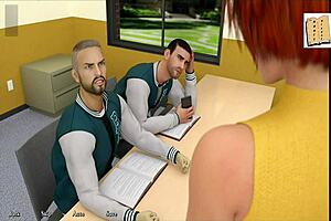 being a dik chick route 30 isabella masturbating whilst johns in the other room