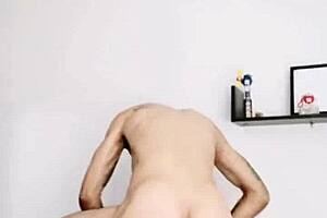 we gave it to each other until we filled ourselves with cum, bareback assfucking with big cocks