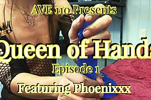 Queen of Hands Delivers Intense Handjob Pleasures