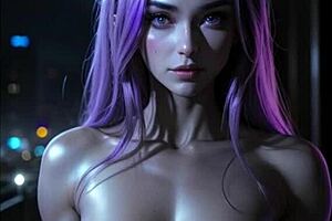 gorgeous draenei girls over future cityscape sex compilation - ai porn arts 8