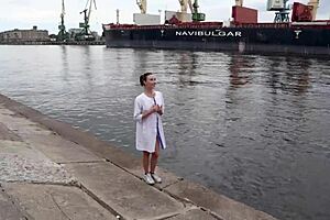 Outdoor Public Scene In Nature