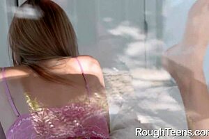 (Audrey Royal's intense bondage experience with a well end......endowed partner)