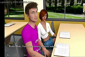 being a dik chick route 30 isabella masturbating whilst johns in the other room