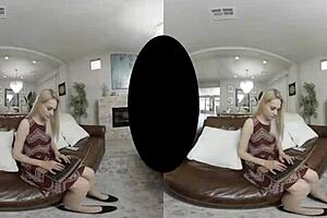 Vrhush Aften Opal fucking the tech support guy in missionary and cowgirl!