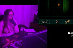 FAT BIG TITS BRUNETTE PLAYS THROUGH BLACKMOOR MANOR PART 8