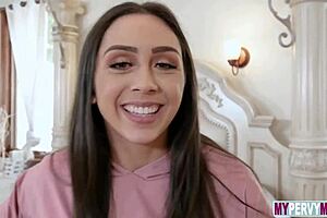 Oh, Lilly Hall, what a cozy time with your stepson!