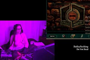 FAT BIG TITS BRUNETTE PLAYS THROUGH BLACKMOOR MANOR PART 8