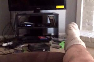 masturbating my thick cock to cum